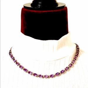 COPY - Sterling Silver Amethyst Necklace